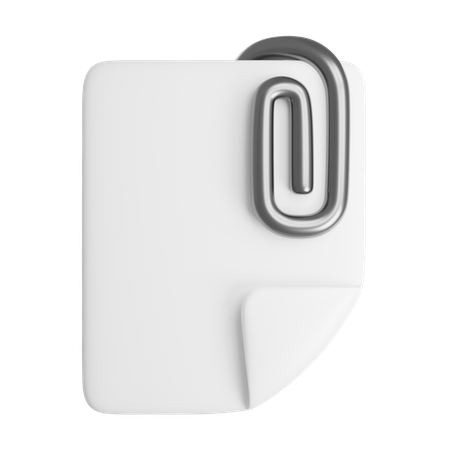 Adjunto  3D Icon