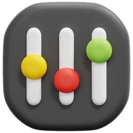 Adjust  3D Icon