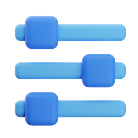Adjust  3D Icon