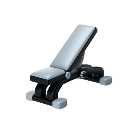 Adjustable bench  3D Icon