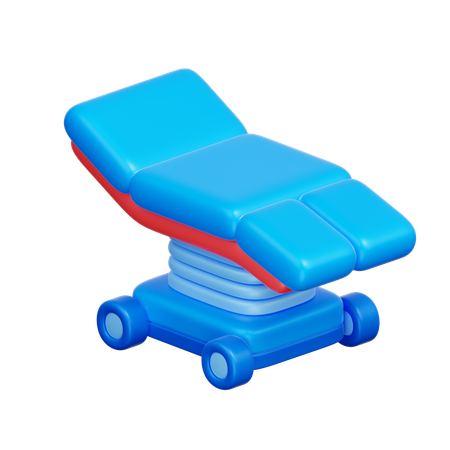 Adjustable Examination Table  3D Icon