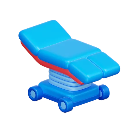 Adjustable Examination Table  3D Icon