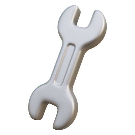 Adjustable Spanner Wrench  3D Icon