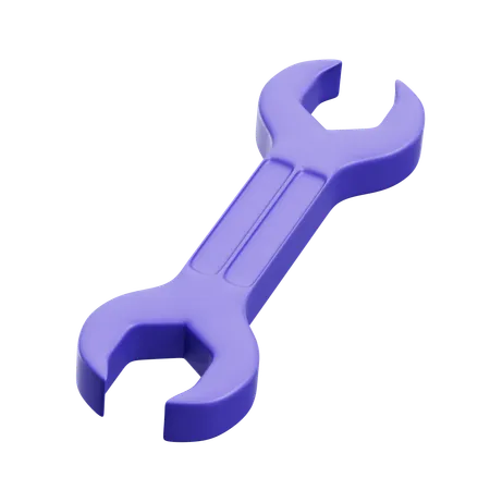 Adjustable Wrench  3D Icon