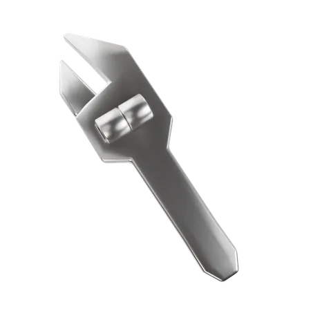 Adjustable Wrench  3D Icon