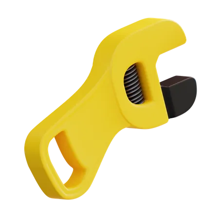 Adjustable Wrench  3D Icon