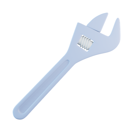 Adjustable Wrench  3D Icon