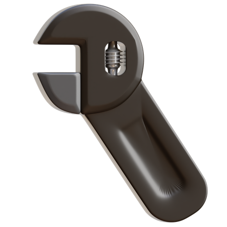 Adjustable Wrench  3D Icon