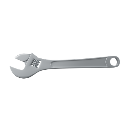 Adjustable Wrench  3D Icon