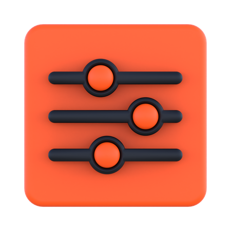 Adjustment  3D Icon