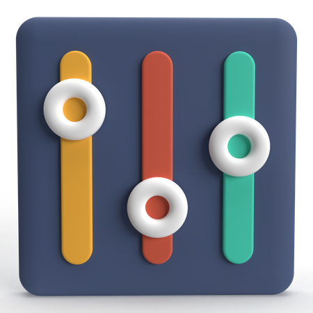 Adjustment  3D Icon