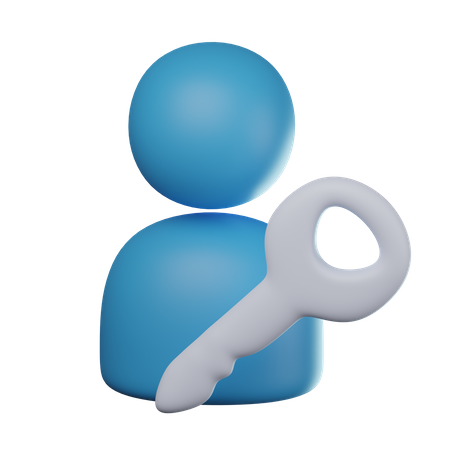 Admin Access  3D Icon