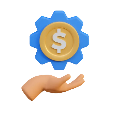 Administracion de dinero  3D Icon