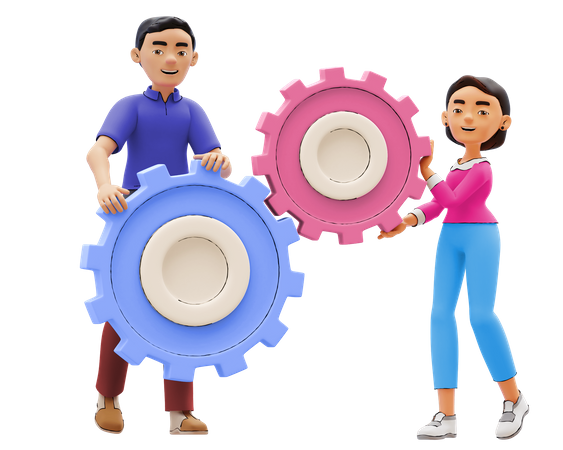 Administración de Empresas  3D Icon