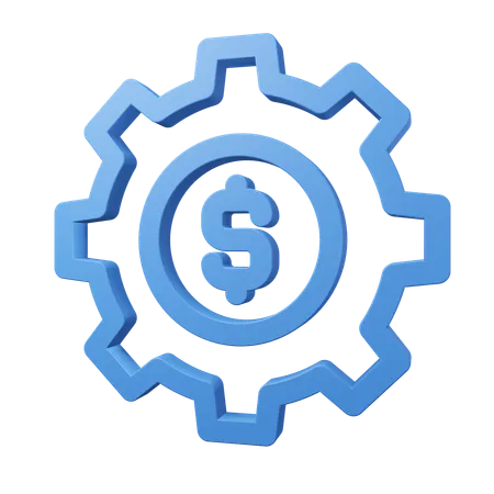 Administración del dinero  3D Icon