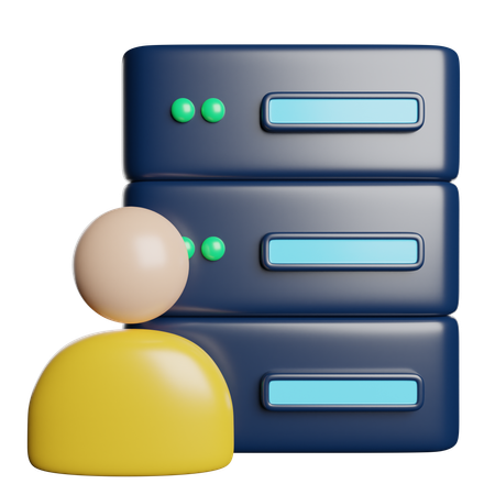 Administrador  3D Icon