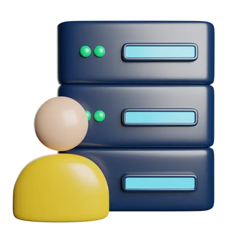 Administrador  3D Icon