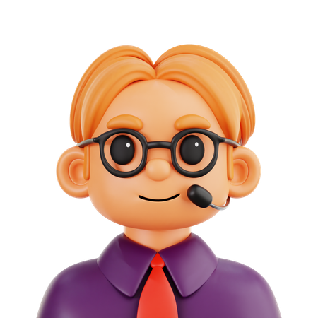 Administrador  3D Icon