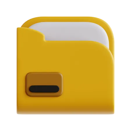 Administrador de archivos  3D Icon