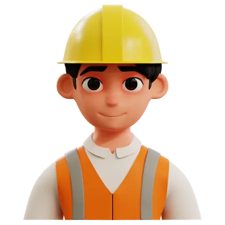 Avatar del gerente de proyecto  3D Icon