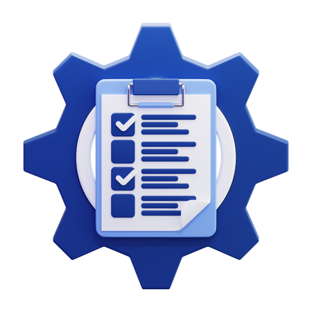 Administrador de tareas  3D Icon