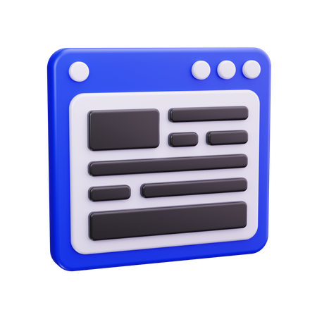 Administration  3D Icon