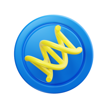 Adn  3D Icon