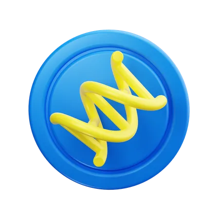 Adn  3D Icon