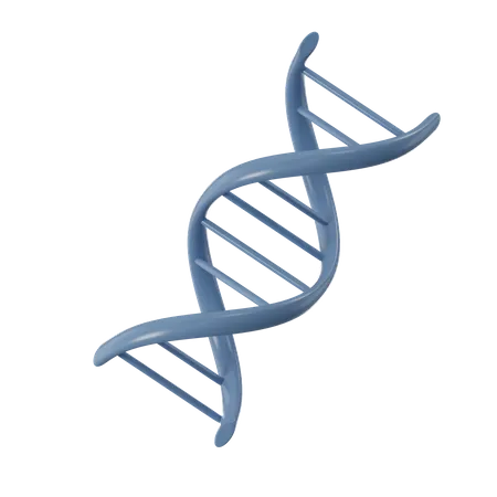 Analisis De ADN Avance Renderizado En 3 D En La Investigacion Genetica 3D Icon