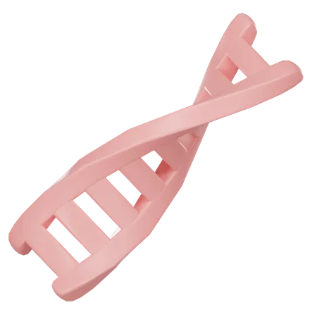 Estructura Genetica Del ADN En Espiral 3 D 3D Icon