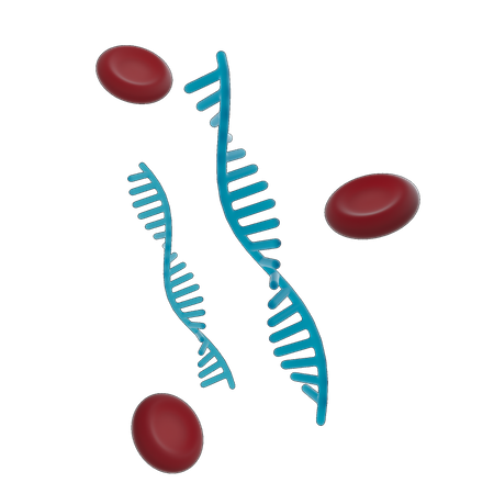 ADN génétique  3D Icon