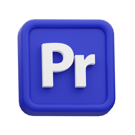 Adobe estreno pro  3D Icon