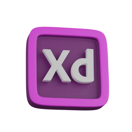 Adobe experience design  3D Icon