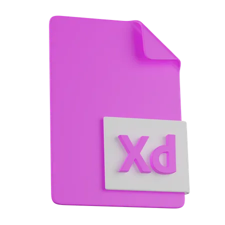 Adobe experience design FILE  3D Icon