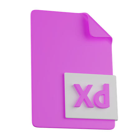 Adobe experience design FILE  3D Icon