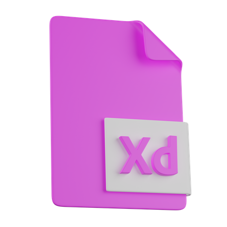 Adobe experience design FILE  3D Icon