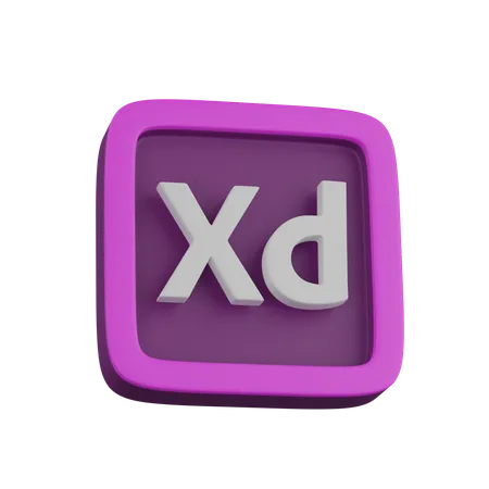 Diseño de experiencia de adobe  3D Icon