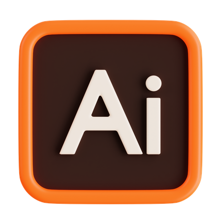 Ilustrador Adobe  3D Icon