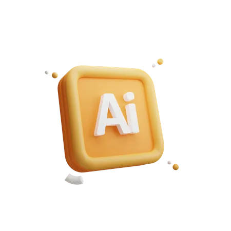 Adobe Illustrator  3D Icon