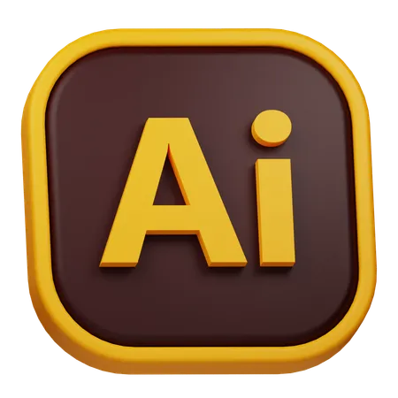 Ilustrador Adobe  3D Icon