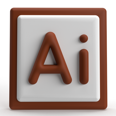 Adobe Illustrator  3D Icon