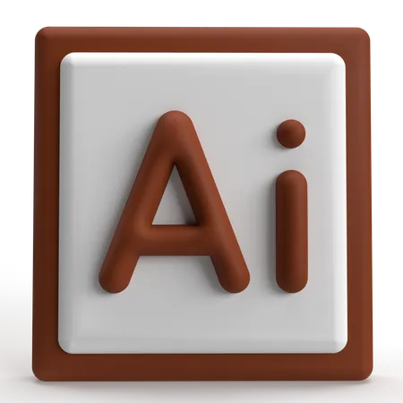 Adobe Illustrator  3D Icon