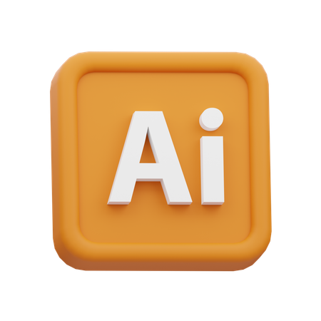 Adobe Illustrator  3D Icon