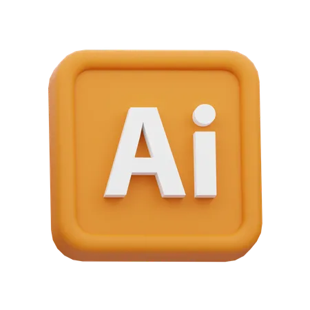 Adobe Illustrator  3D Icon