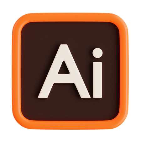 Adobe Illustrator  3D Icon