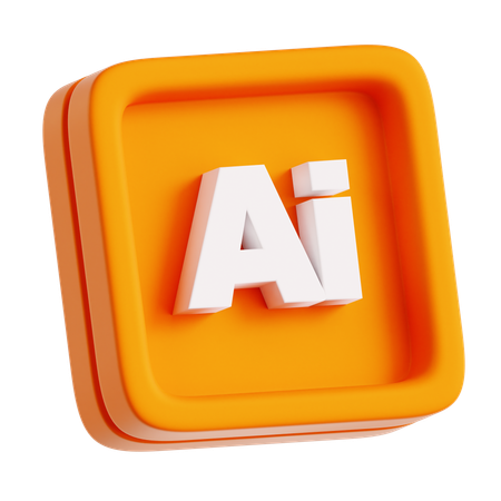 Adobe Illustrator  3D Icon