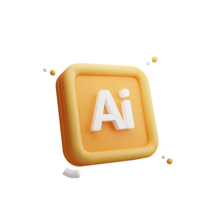 Adobe Illustrator  3D Icon