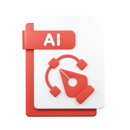 Adobe Illustrator File  3D Icon