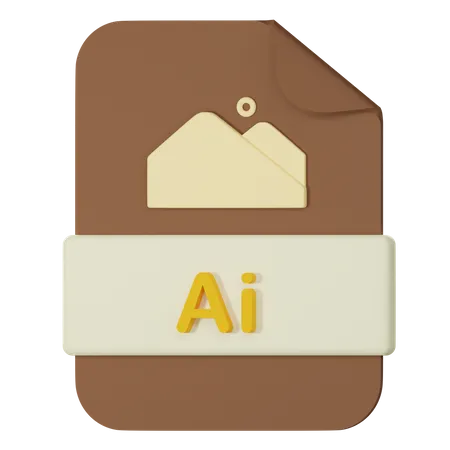 Adobe Illustrator File  3D Icon