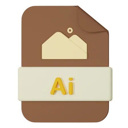 Adobe Illustrator Filename Extension 3 D Icon 3D Icon